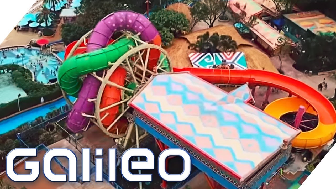 Slide Wheel Die Verruckteste Wasserrutsche Der Welt Galileo Prosieben Youtube