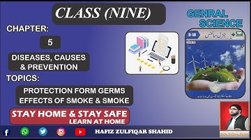 Grade 9 | General Science | Unit 05{Lecture No 4} Diseases Causes & Prevention  #hafizzulfiqarshahid
