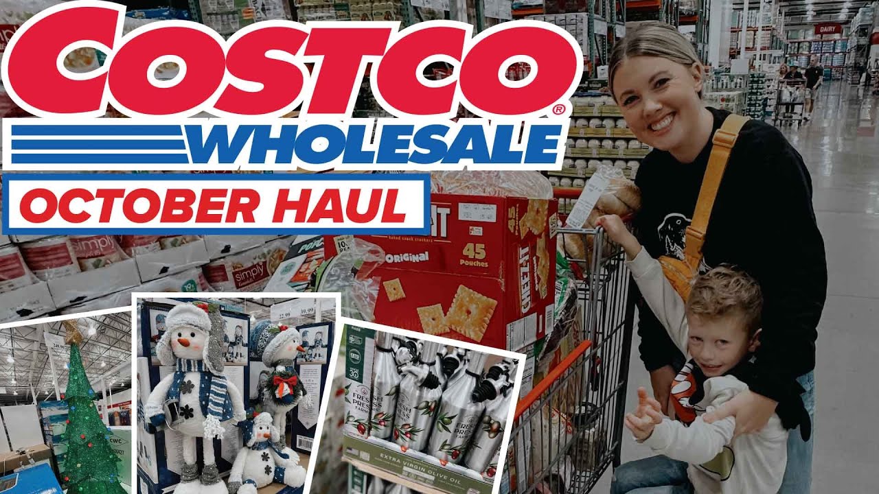 COSTCO SHOP WITH US // October Costco Haul 2023 🍂🛒 // Chai Tea Latte