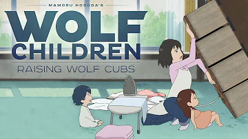 Wolf Children Official Clip - Raising Wolves (English)