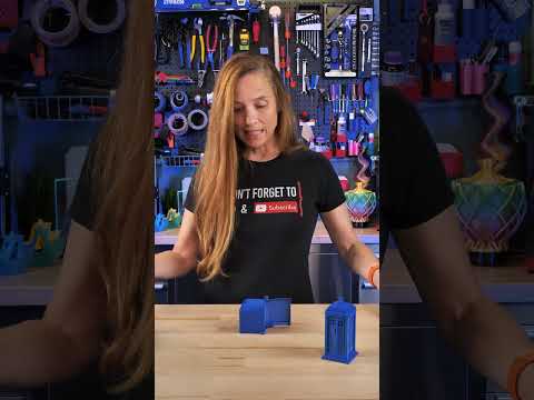 3D Printed TARDIS (does it fly?)