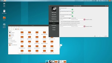ArcoLinux : 1800 Be free - think out of the box - enjoy Linux - Calam-Arch-Installer - have fun