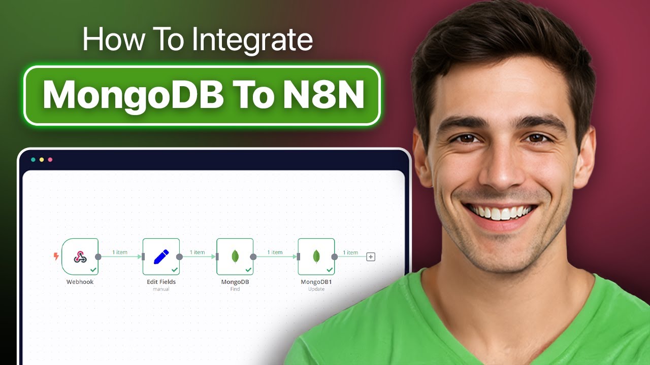 How To Connect MongoDB To N8N - Step By Step (2025 Guide) - YouTube