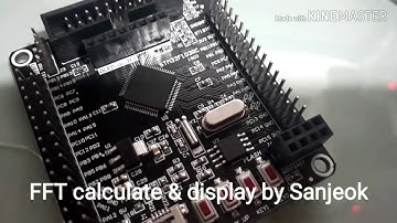 FFT calculate & display with STM32 by Sanjeok