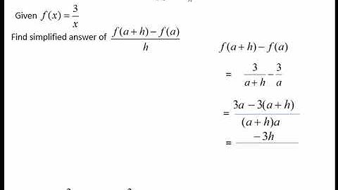Limit of algebraic functions Part1