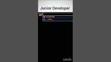 Junior Vs Senior Developer #code #python #shorts