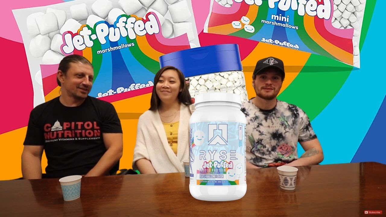 Ryse Jet Puffed Marshmallow Protein Powder YouTube