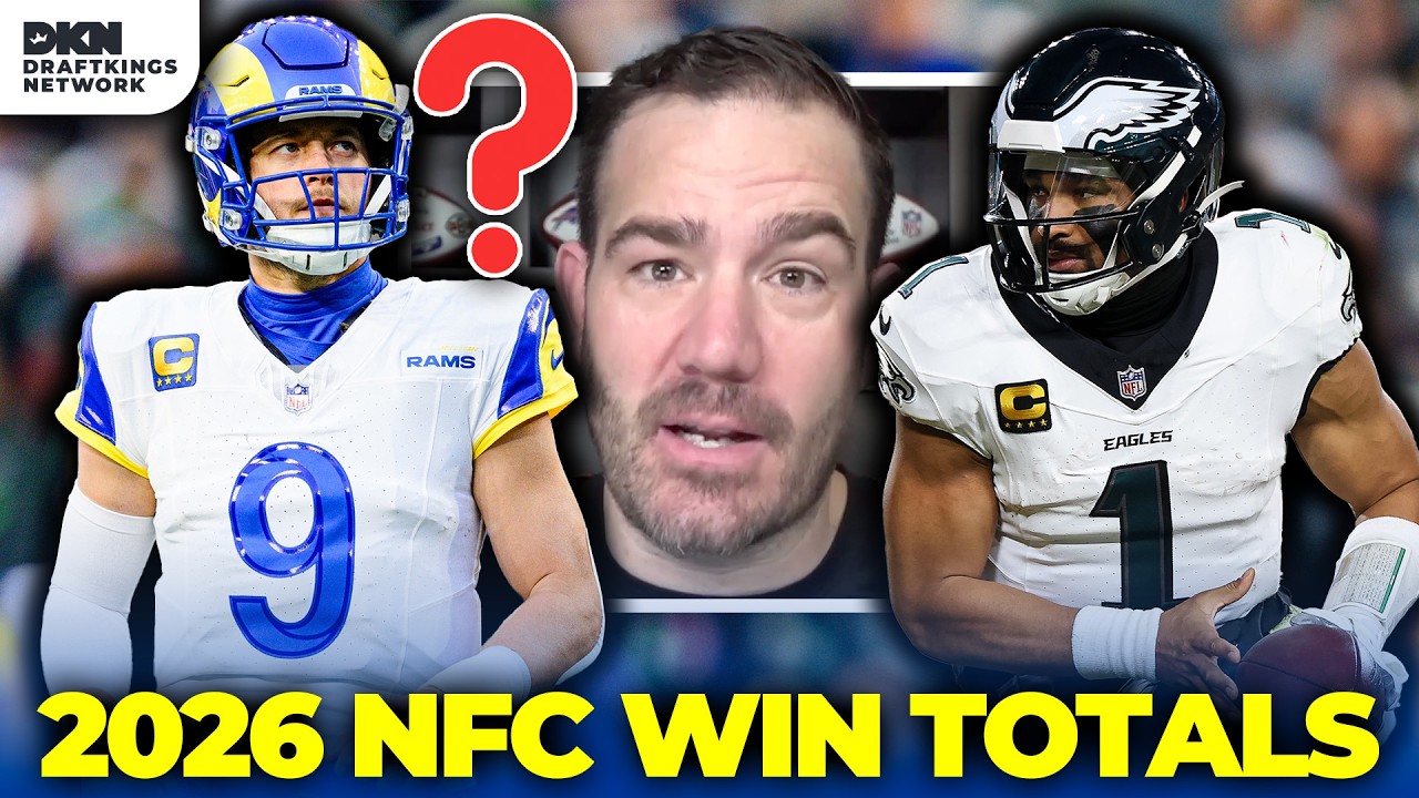 FIRST LOOK at 2026 NFC Season Win Totals FIRST LOOK at 2026 NFC Season Win Totals