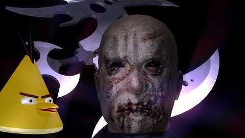 Interactive Halloween spoof with the ANGRY BIRDS 3D ☺ SCARECROW hangman scene