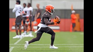 What Browns WR Jakeem Grant is Working on to Become a Better Kick Returner - Sports4CLE, 8/8/22