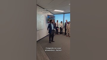 Congrats on your promotion, Aaraiz! #youtubeshorts #ytshorts #promotion #congratulations #success