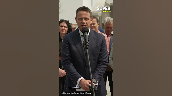 RAFAŁ TRZASKOWSKI O ŻALU DO DONALDA TUSKA!