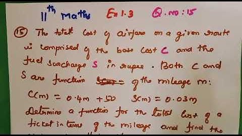 11th maths ex 1.3 q.no 15