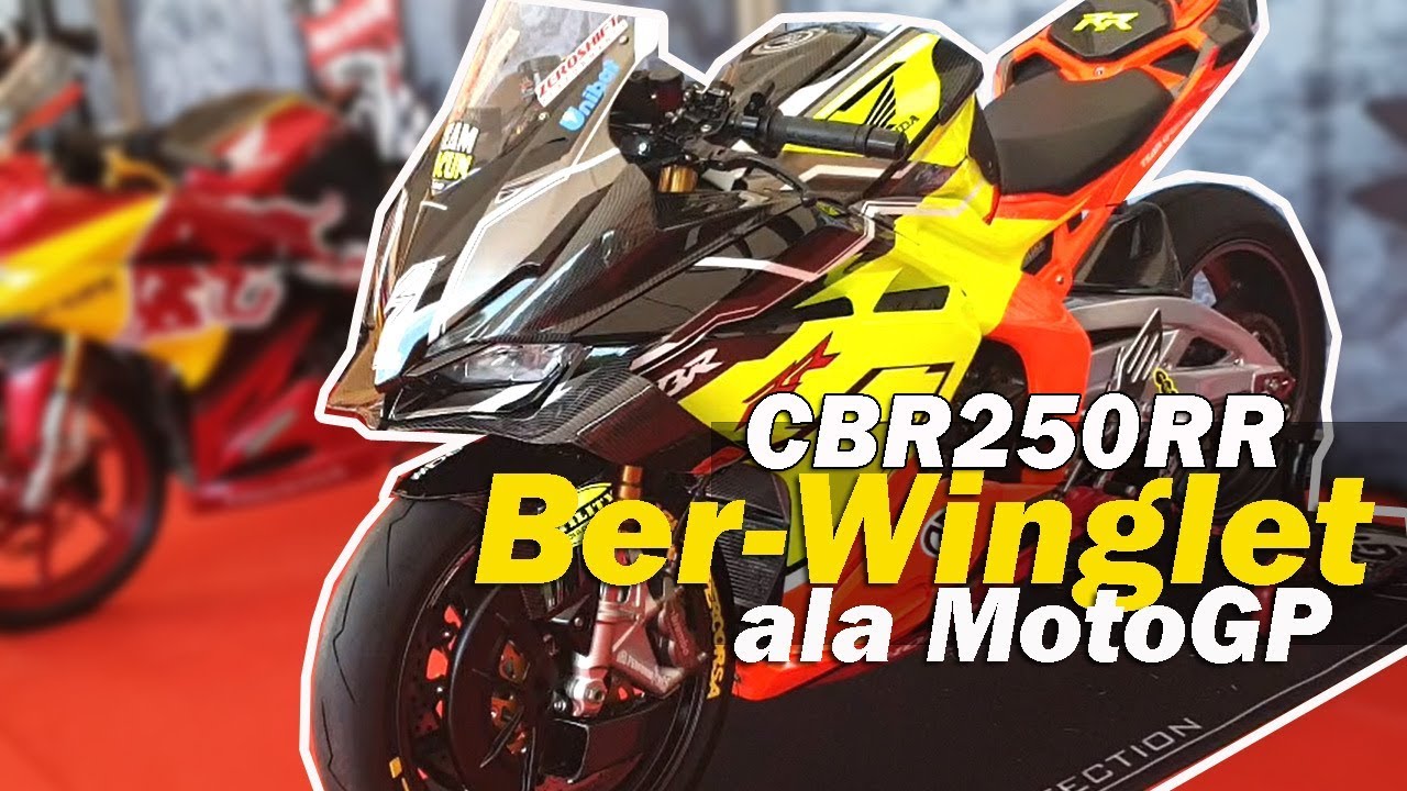 Modif CBR250RR Ber Winglet Ala MotoGP TMCBLOG 1158 YouTube