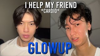 I HELP MY FRIEND GLOW UP... *cardio*