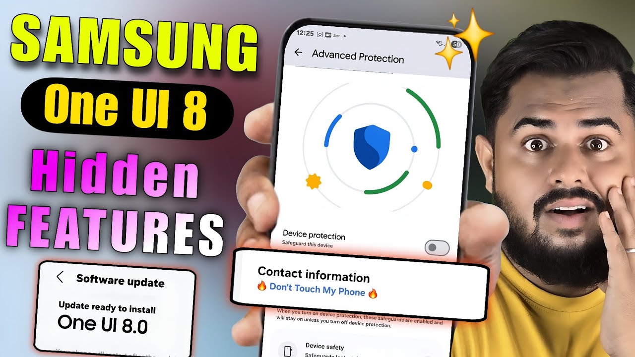 Samsung One UI 8 🔥 Top 5 [Hidden Features] One Ui 8 Top 5 usefull ...