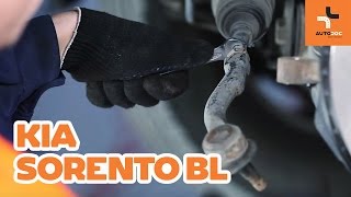 Réparation KIA Sorento I (JC) 3.3 V6 par soi-même - voiture guide vidéo