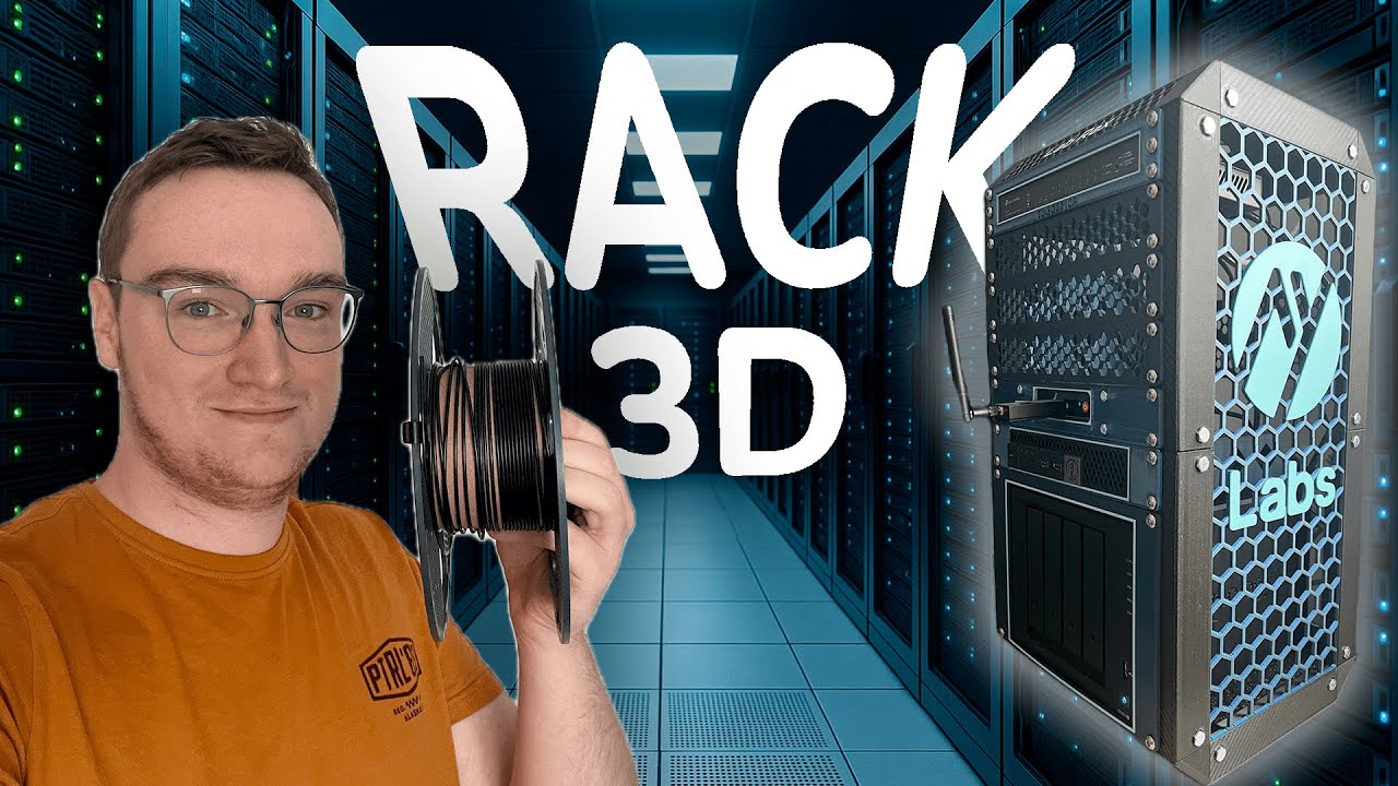 J’ai imprimé un RACK en 3D pour mon HOMELAB ! (LabRax 10”) - YouTube