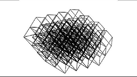 10-d Hypercube Rotating