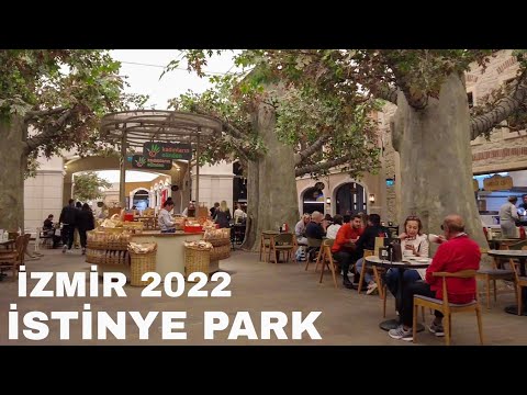 Izmir Walking Tour: İstinye Park Mall in November | Turkey Travel 2022 | 4K UHD 60fps