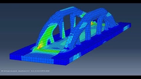 Abaqus Topology Optimization of a Bridge