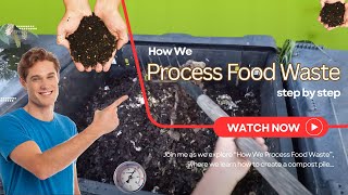 How We Process Food Waste / Create a Compost Pile by South Hill Compost 136 views 2 months ago 8 minutes, 19 seconds
