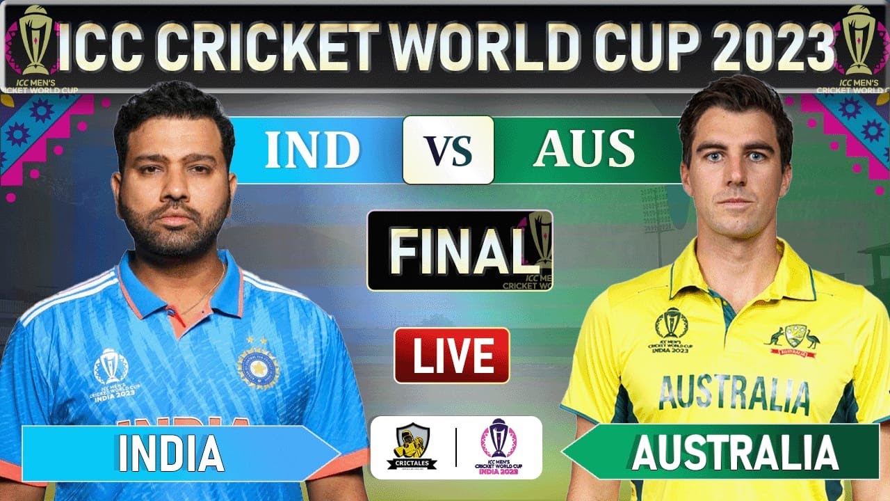 ICC World Cup 2023 : INDIA vs AUSTRALIA FINAL MATCH LIVE SCORE | IND vs ...