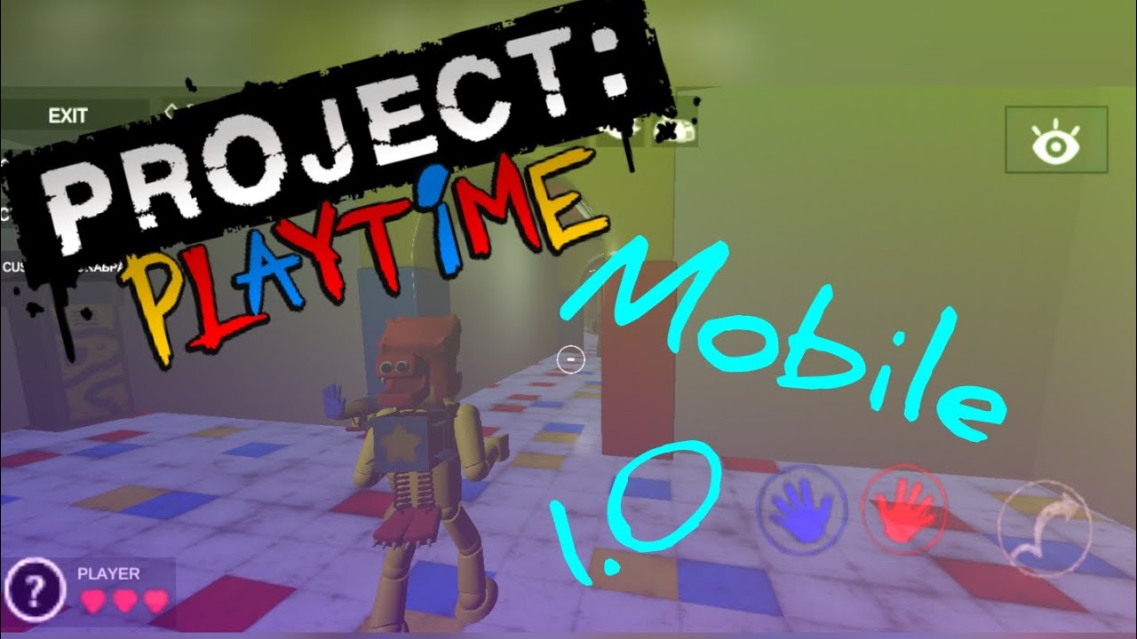 Firugamer studio updated Project Playtime Phase 3 Mobile 