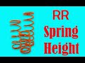 11 vs 13 spring height what is the deal