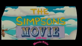 The Simpsons Movie 2007 Opening Le