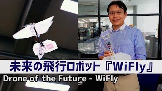 未来の飛行ロボット: Drone of the Future『WiFly』| InnoUvators Interview