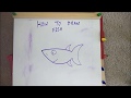 Learn to Draw Shark with Little Learners Corner