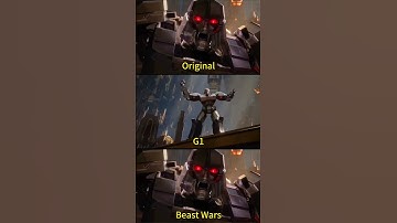 I... Am... MEGATRON but G1 and Beast Wars Voices