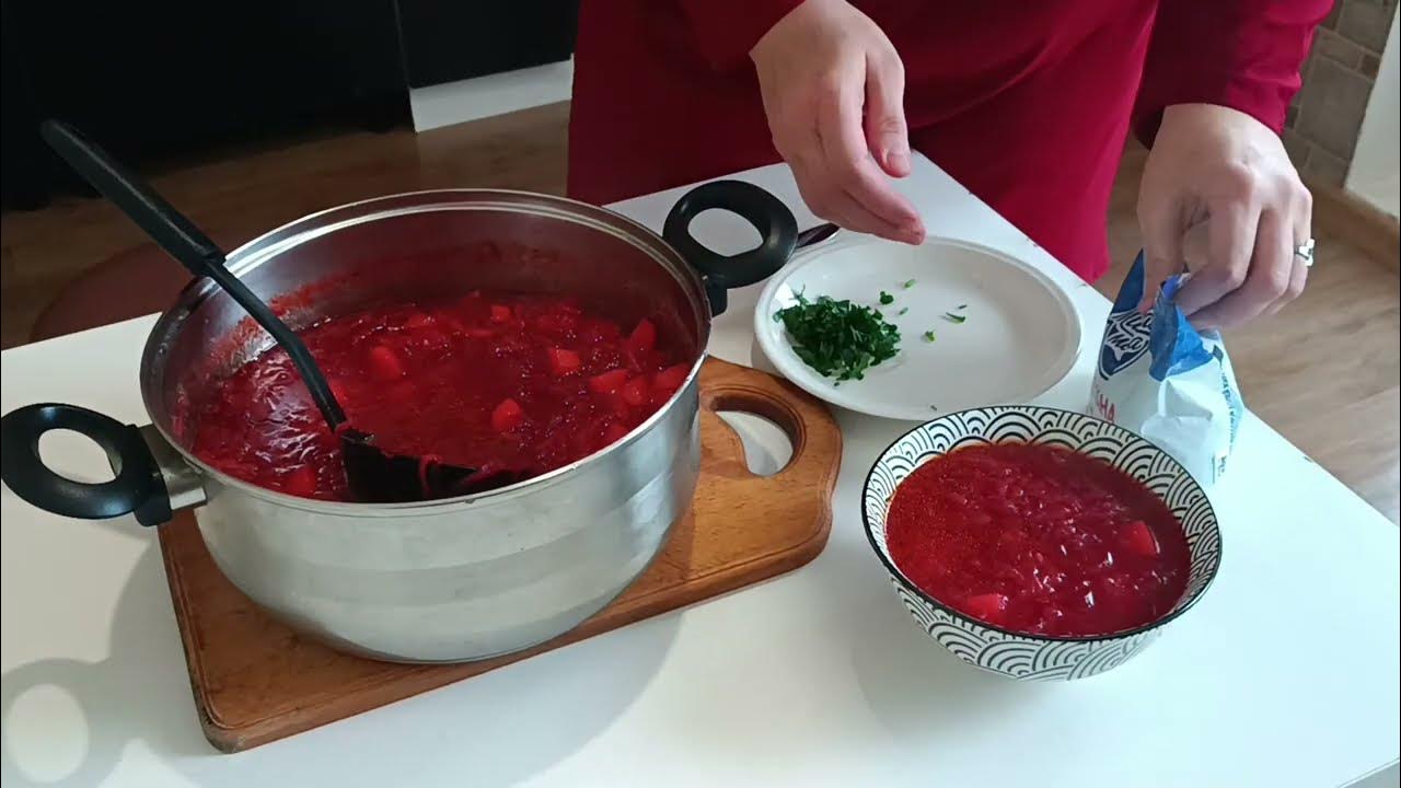 Борщ с вареной капустой. Холодный борщ рецепт классический с вареной свеклой.