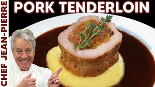 The Best Stuffed Pork Tenderloin | Chef JeanPierre