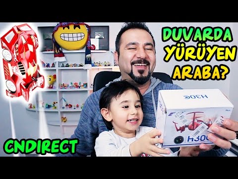 DUVARDA GİDEN ARABA! CNDIRECT KUTU AÇILIMI