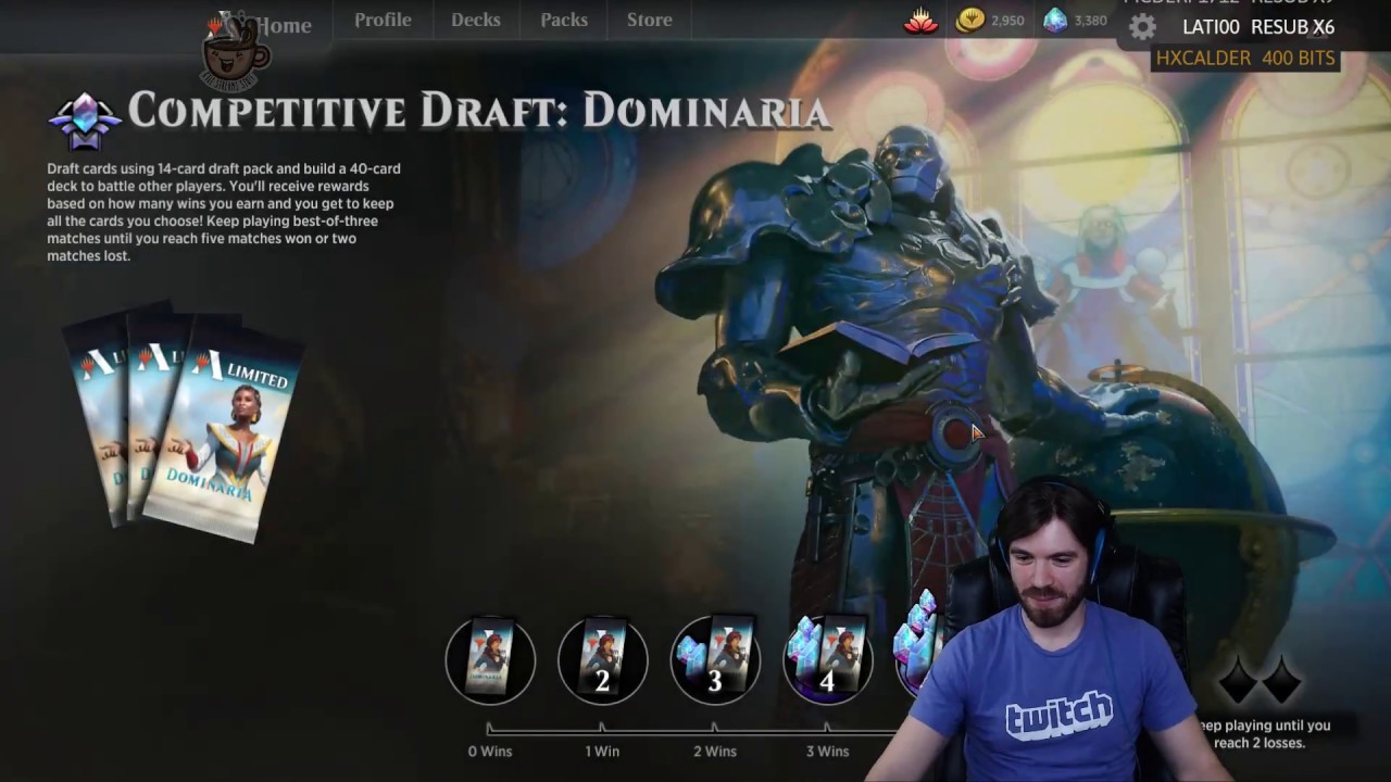 MTG Arena Dominaria Competitive Draft "Dubstep" Dubdeck Domination