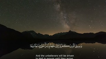 أواخر سورة الزمر - القارئ عبد البديع غيلان