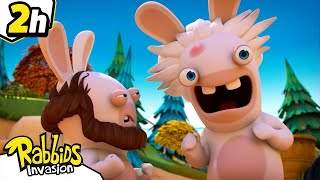 Big Compilation 2H The Rabbids are Mad!  | RABBIDS INVASION | New episodes | Cartoon for kids