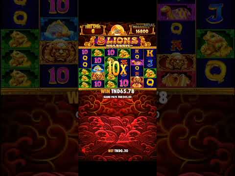 $5 Bet Massive Win on Zodiac Dragon #fyp #luckyhoslots #yaamava #slot #casino