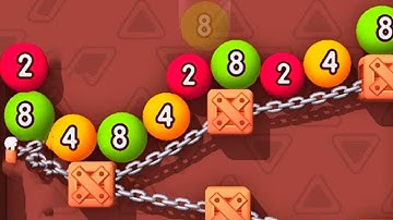 Bubble Buster 2048 - All Levels Funny Gameplay Walkthrough