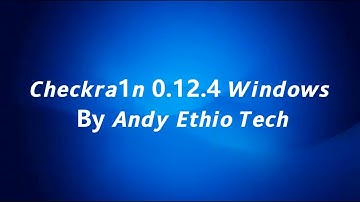 Checkra1n 0.12.4 Jailbreak iOS 14.5.1/14.5/12.5.3 iPhone 5S/6S/7/8+/X