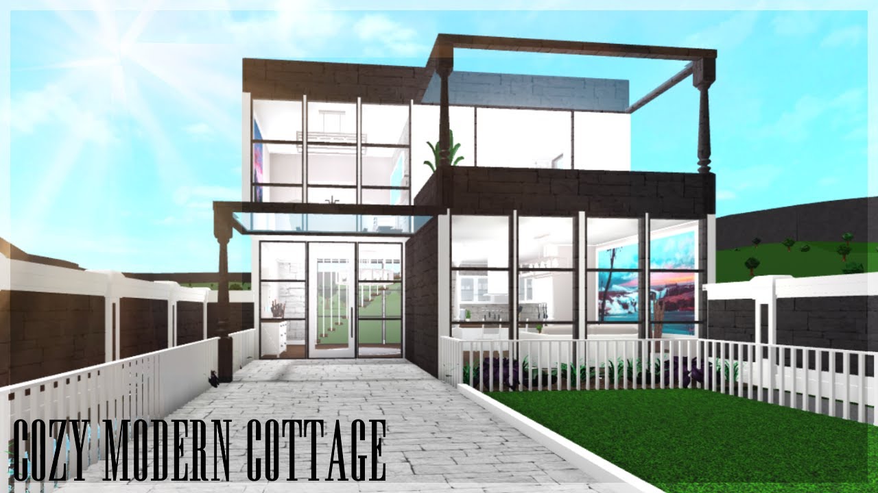 Modern Cottage Bloxburg