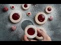 Raspberry Linzer Cookies