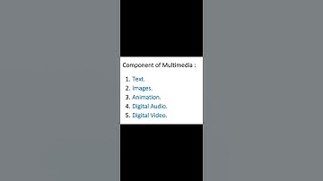 Component of multimedia