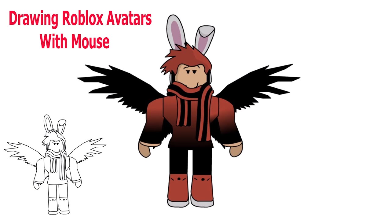 Create a drawing of your roblox avatar by Newest55