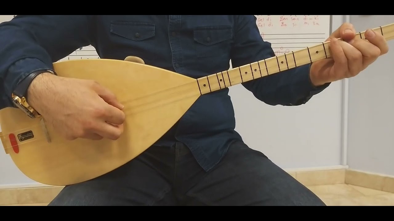 60.DERS 《MAMOŞ》PENCEREDEN BİR TAŞ GELDİ.TÜRKÜSÜNÜN NOTA ,SOLFEJ VE ÇALINMASI