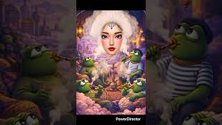Pépé dream #pepethefrog #orientalmusic #asmr #humor #memes