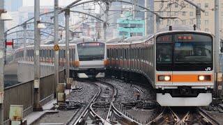 JR中央線【209系】 東京駅 発車