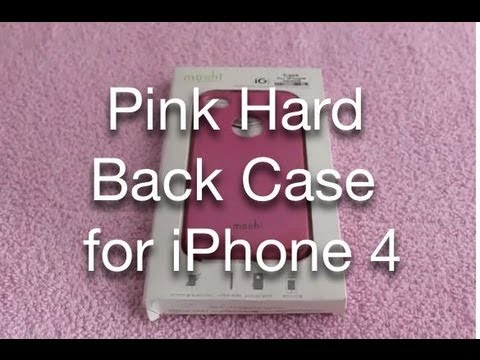 Pink Hard Back Case for iPhone 4